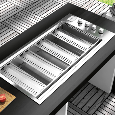 barbecue in acciaio inox da esterni fidea lecce