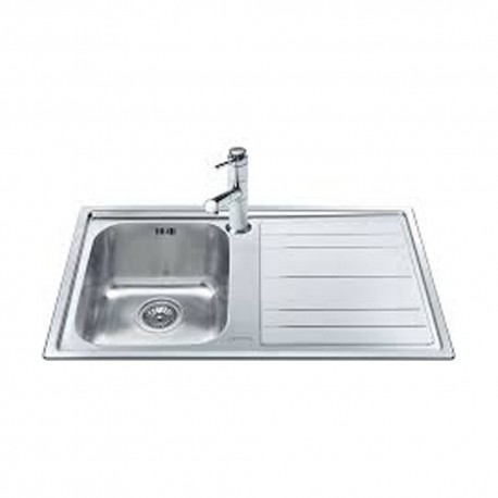 Smeg LEH861D lavello da incasso 1 vasca + gocciol dx