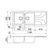 Lavello EGO Elleci LGE50062 2 vasche + gocciol