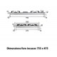 Piano cottura ILVE H90P 90 cm 