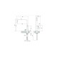 Miscelatore Foster 8486000 monocomando con canna girevole NYC