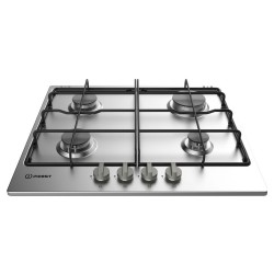 Indesit piano cottura TH642IX 60 cm 4 fuochi
