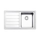 Lavello LNP861ILBC | Lavello da incasso 1 vasca e gocciolatoio 86*50