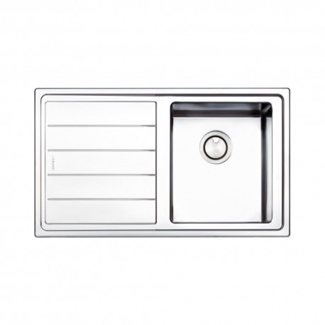 Lavello LNP861ILBC | Lavello da incasso 1 vasca e gocciolatoio 86*50