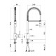 Extra Miscelatore APG6893CR Apell | Doccetta estraibile